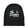 zombies hate fast food Baby Beanies