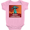 i want to believe santa parody Baby Bodysuit