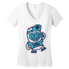 pizza yetee! Women's V-Neck T-Shirt