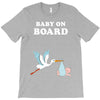Baby On Board with Stork T-Shirt