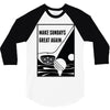 Make Sundays Great Again Shirt 3/4 Sleeve Shirt