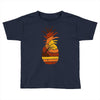 pineapple and beach Toddler T-shirt