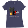 make your own luck Ladies Fitted T-Shirt