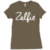 zalfie hoodie alfie gift Ladies Fitted T-Shirt