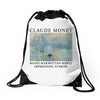Claude Monet impression Sunrise Drawstring Bags
