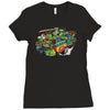 rad fink Ladies Fitted T-Shirt