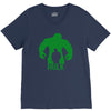 the hulk inspired superhero V-Neck Tee