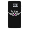 angel wing believe breast cancer Samsung Galaxy S7