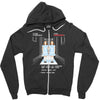 all play and no work Zipper Hoodie
