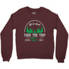 life is short take the trip buy the shoe Crewneck Sweatshirt