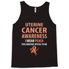 i wear peach for some special to me Tank Top