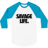 savege life 3/4 Sleeve Shirt