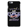 military, women's proud air force mom of her military son u iPhone 6 Plus/6S Plus Case