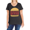 Burger Queen Veggie Ladies Curvy T-Shirt