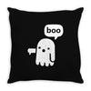 Ghost Of Disapproval Throw Pillow