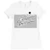 surf line Ladies Fitted T-Shirt