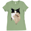 cat1 Ladies Fitted T-Shirt