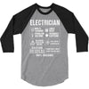 Electrician 3/4 Sleeve Shirt