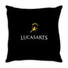 lucasarts vintage Throw Pillow