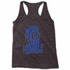 Work Hard, Stay Humble Racerback Tank