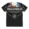 dragon head beer label, ideal gift or birthday present All Over Women's T-shirt