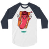 cool hotdog 3/4 Sleeve Shirt