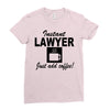 instant lawyer just add coffee Ladies Fitted T-Shirt