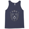 lion face lines Tank Top