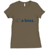 like a boss Ladies Fitted T-Shirt
