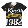 kings are born in 1982 All Over Women's T-shirt