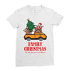 family christmas tis the season to be merry Ladies Fitted T-Shirt