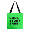 cool story bro t shirt small funny awesome meme nerdy geeky humor frat Tote Bags