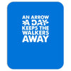 an arrow a day zombie dary Mousepad