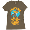 sarcasm Ladies Fitted T-Shirt