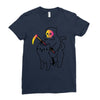 death rides Ladies Fitted T-Shirt