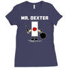 mr dexter Ladies Fitted T-Shirt