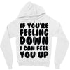 new rude birthday present Zipper Hoodie
