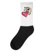 bunny rabbit love Socks