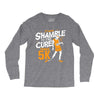 shamble to the cure zombie 5k Long Sleeve Shirts
