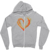 heard colors Zipper Hoodie