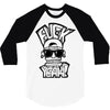 hip hop face 3/4 Sleeve Shirt