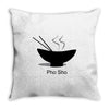 Pho Sho gif riceback Throw Pillow