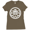 pumpkin tentacles Ladies Fitted T-Shirt
