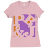 pb&amp;j vectorized Ladies Fitted T-Shirt