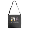 happy meowr Adjustable Strap Totes