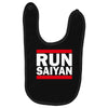 run saiyan Baby Bibs