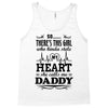 There's This Girl Who Stole My Heart She Calls Me Daddy Tank Top