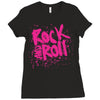 rock music r2 Ladies Fitted T-Shirt