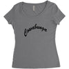cowabunga Women's Triblend Scoop T-shirt