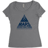 mars investigation Women's Triblend Scoop T-shirt